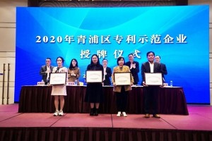 书香门地集团荣膺青浦区专利示范单位